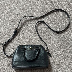 Kate Spade Black Leather Crossbody Bag
